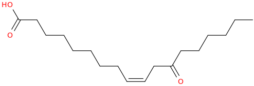 9 octadecenoic acid, 12 oxo , (9z) 